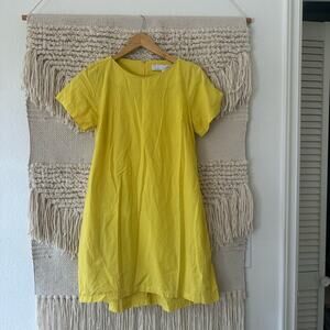 Osman Yousefzada Yellow T-Shirt Dress